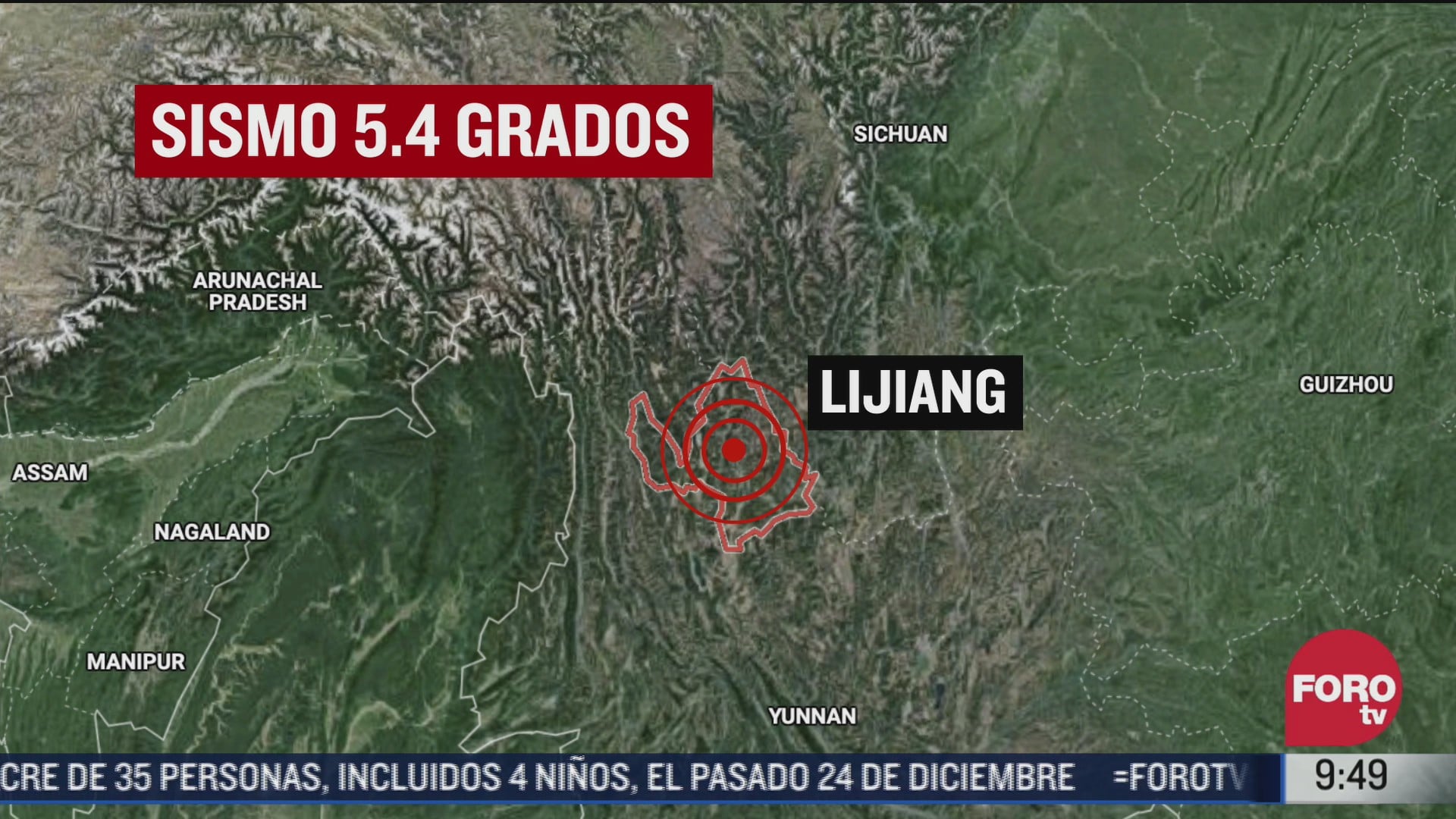 sismo en china deja 22 personas heridas y danos materiales