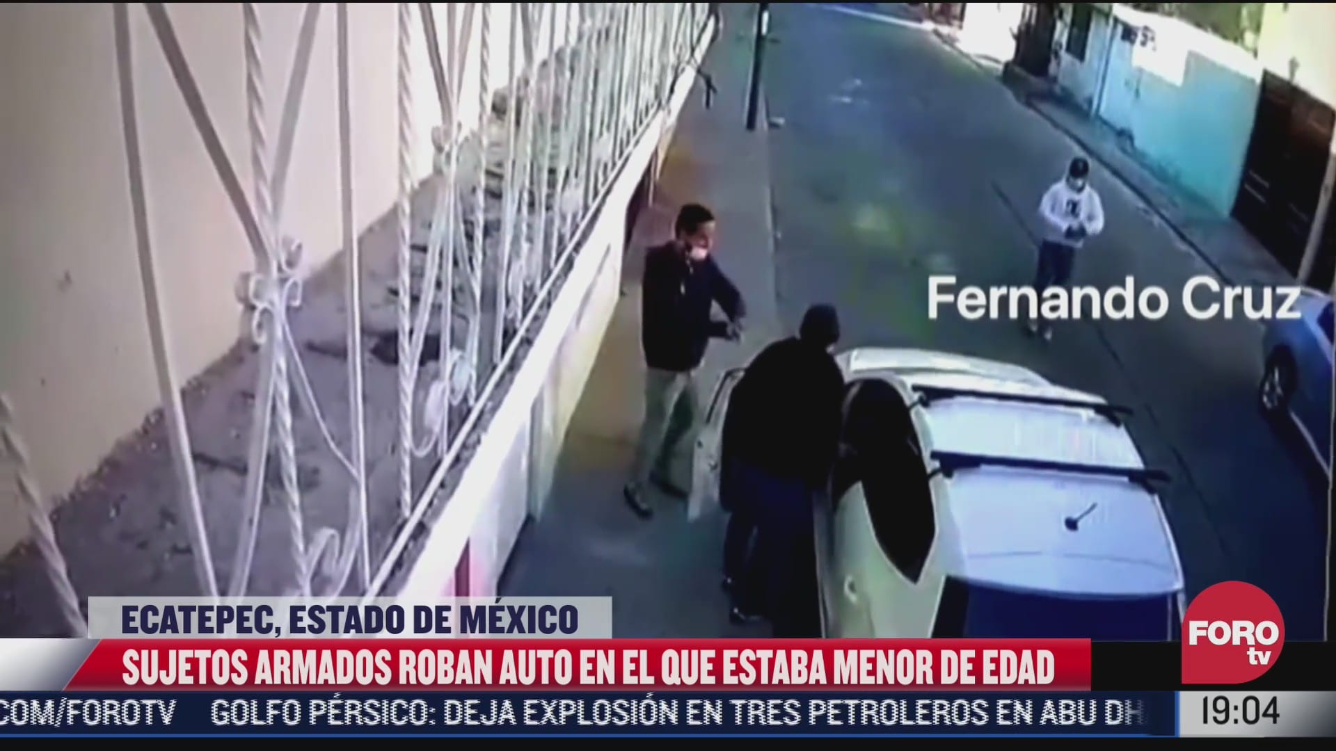 sujetos armados roban auto en el que estaba menor de edad en ecatepec