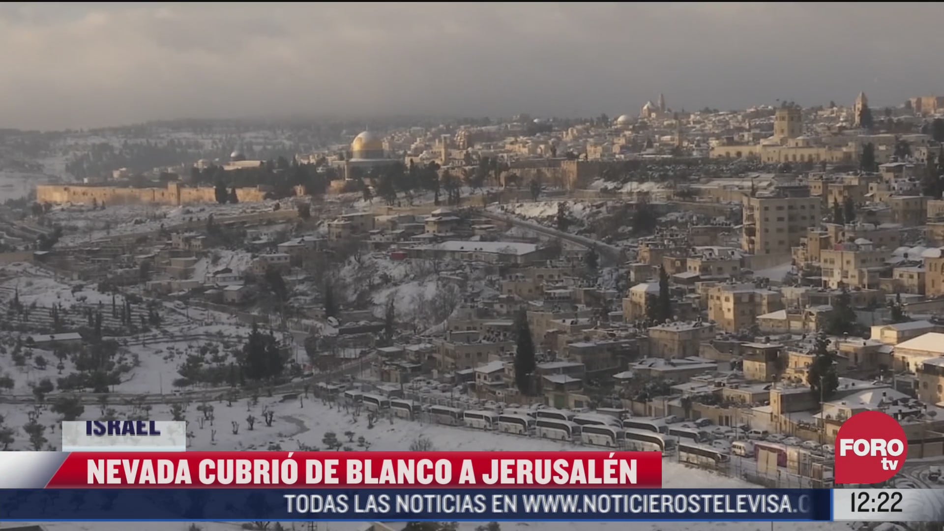 tormenta invernal elpida provoca intensa nevada en jerusalen