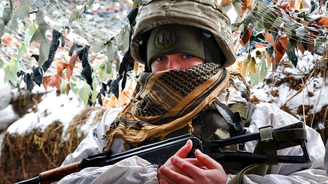 Reservistas ucranianos se preparan para posible conflicto con Rusia