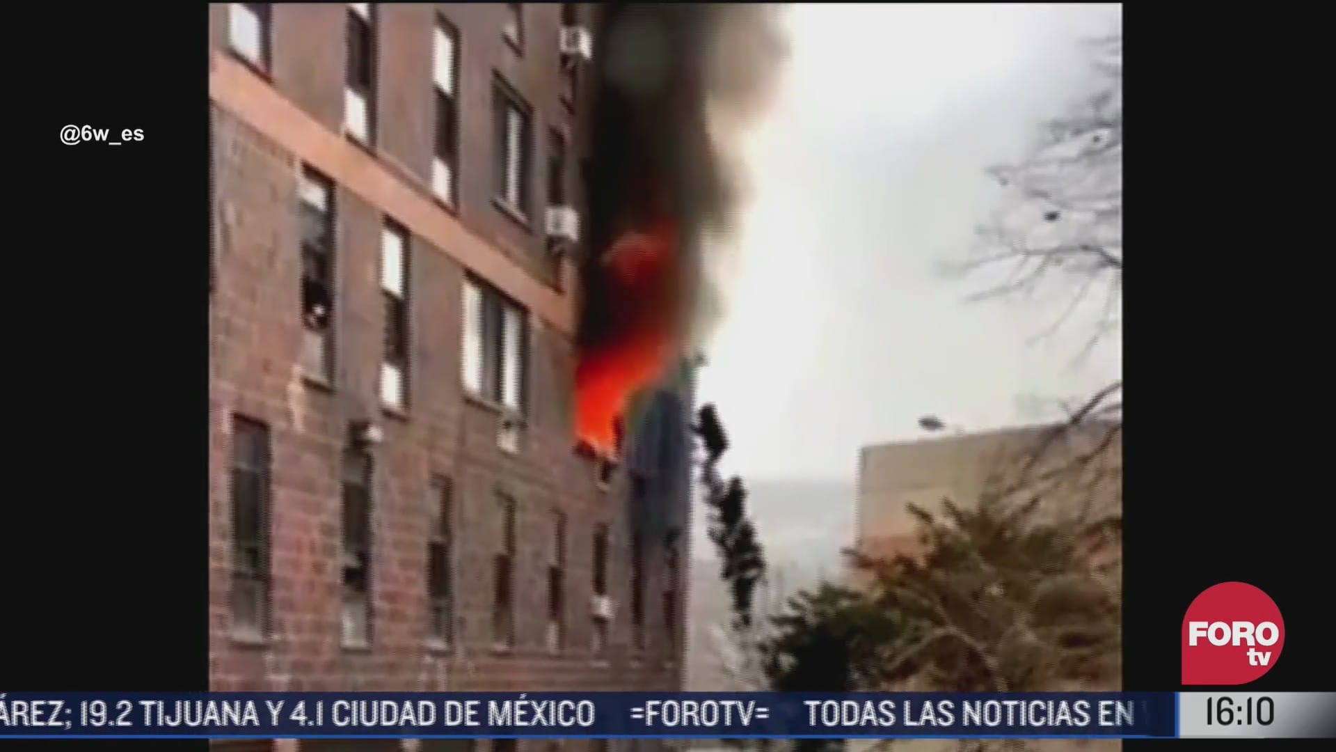 video asi quedo un edificio del bronx tras devastador incendio