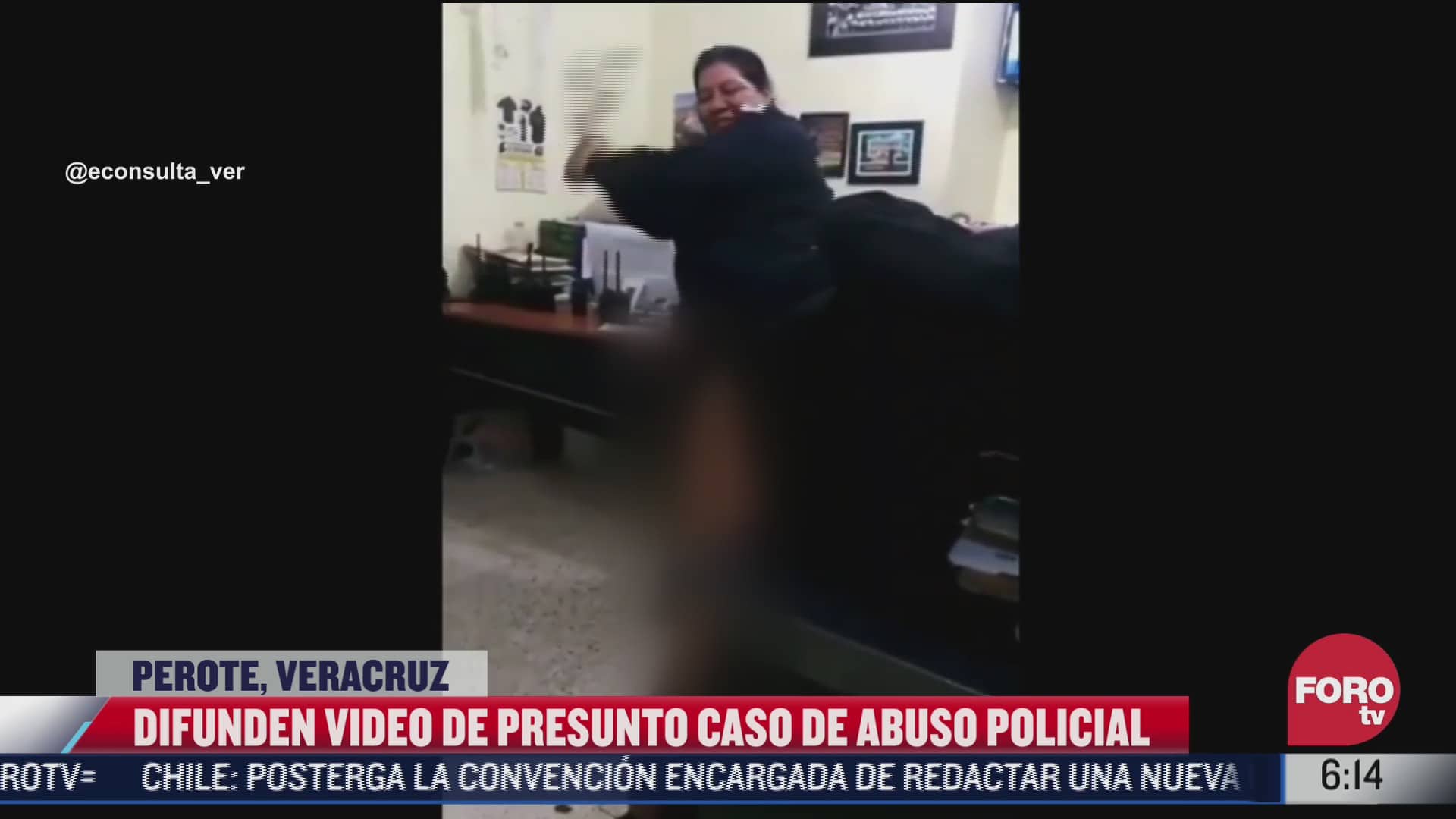 video captan caso de abuso policial en perote veracruz