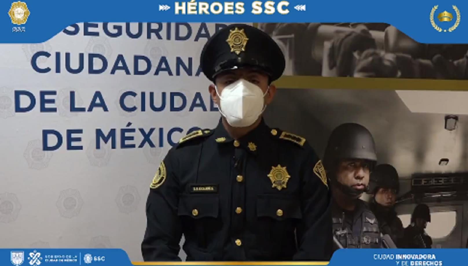 Wilbert Gordillo, policía de CDMX que ha evitado 2 suicidios