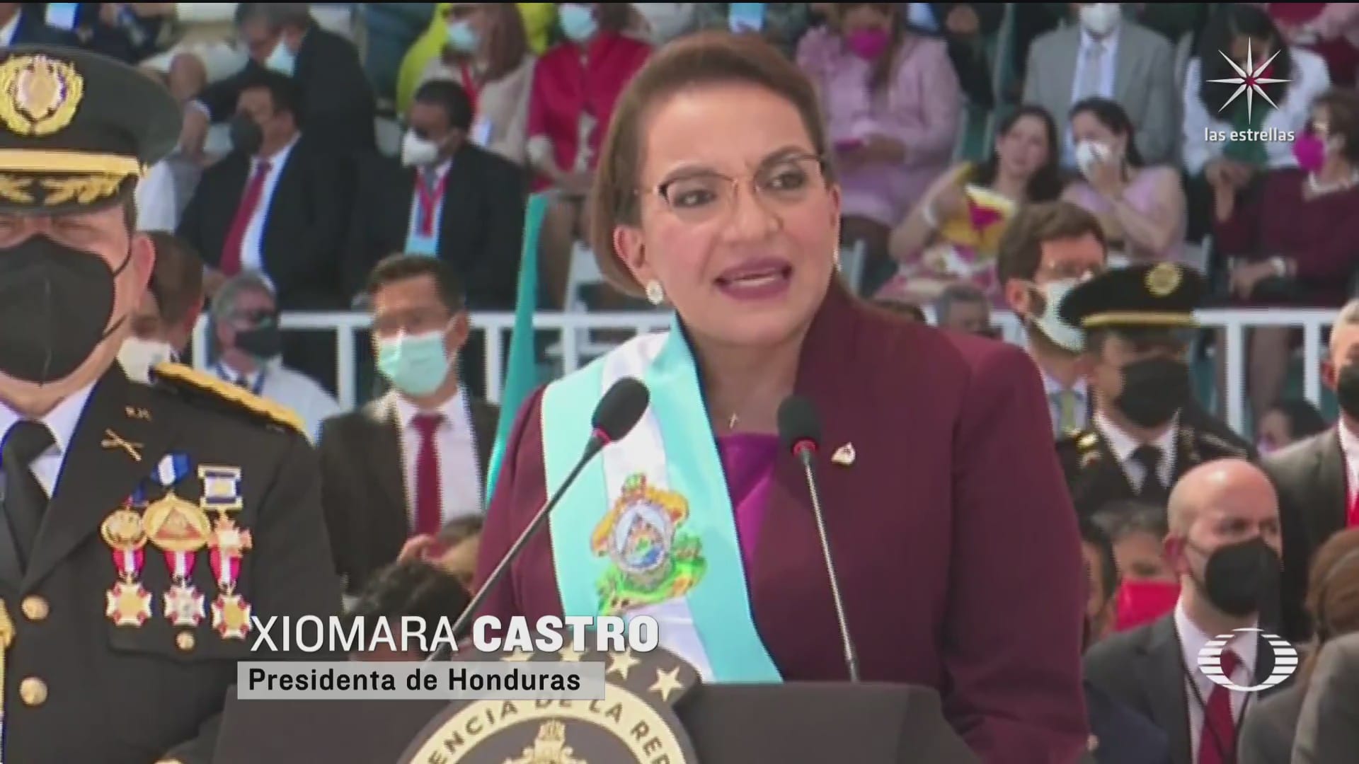 xiomara castro toma posesion como la primera presidenta de honduras