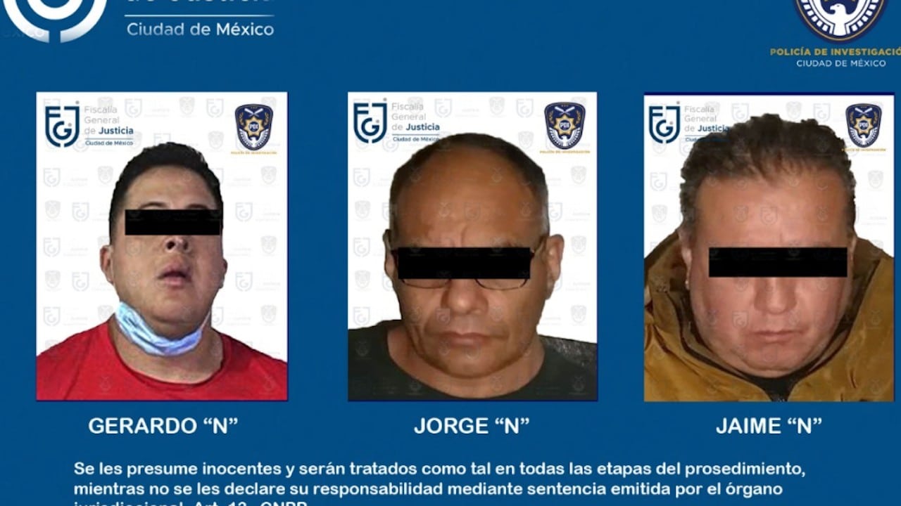 Detención del posible líder y cinco probables integrantes de un grupo delictivo dedicado a la venta de drogas en CDMX (Twitter: @FiscaliaCDMX)