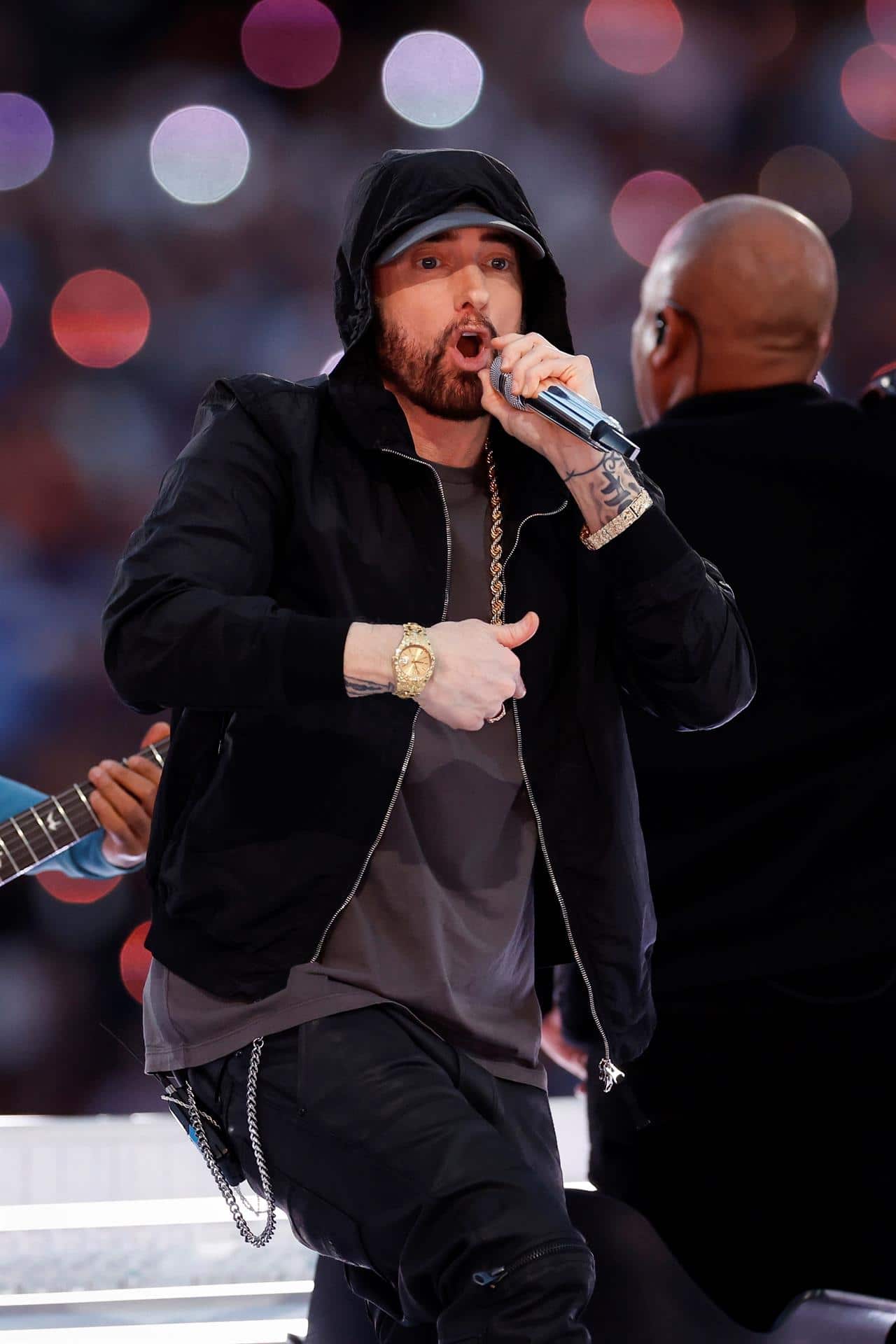 Eminem revivió algunos de sus mejores éxitos.