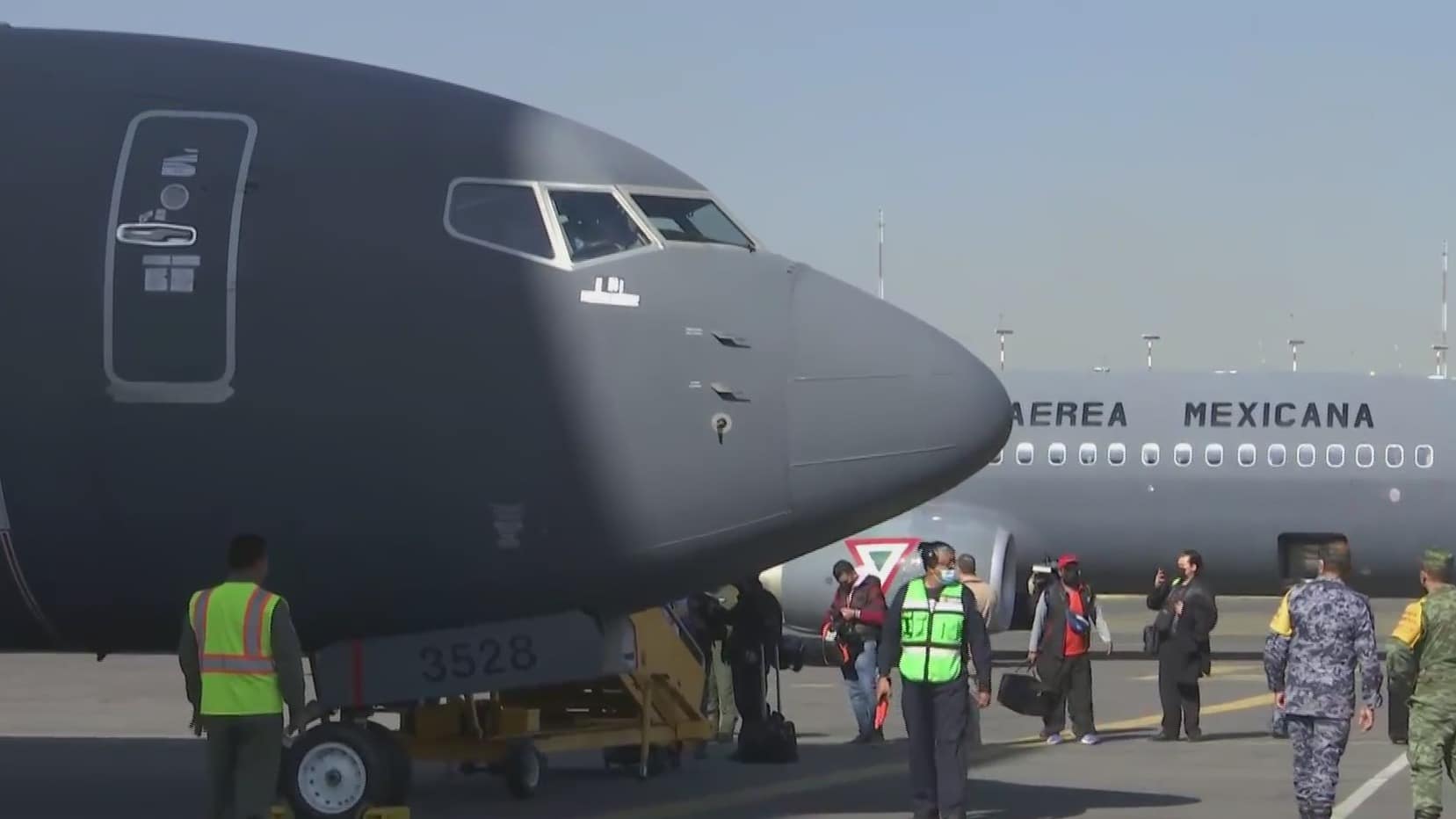 alistan avion de la fuerza aerea mexicana para repatriar mexicanos que salieron de ucrania
