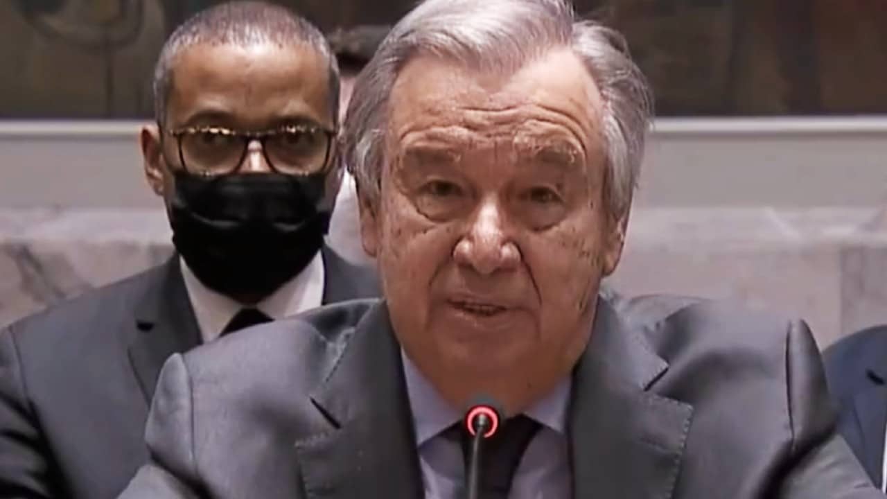 ‘En nombre de la humanidad’: Antonio Guterres, jefe de la ONU, exhorta a Putin que pare el conflicto con Ucrania