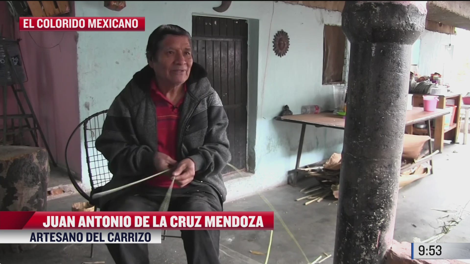 artesano de carrizo busca preservar la tradicion chiapaneca