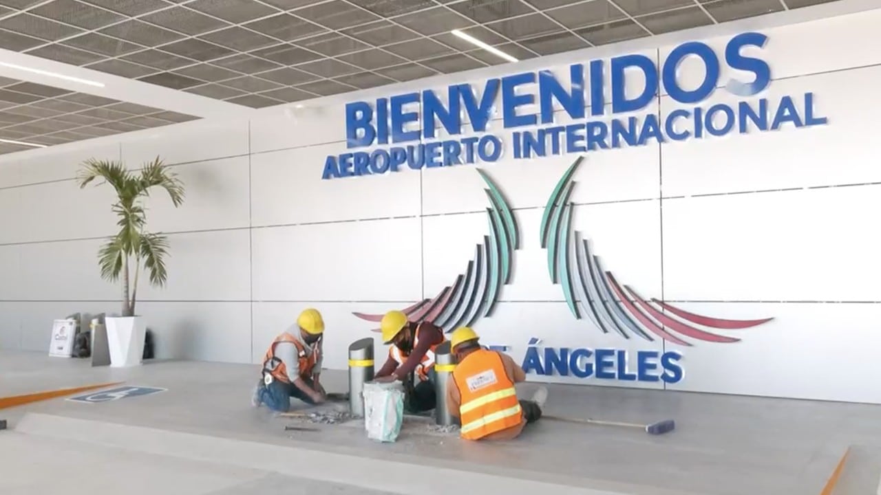Así lucen los trabajos de construcción del Aeropuerto Internacional Felipe Ángeles