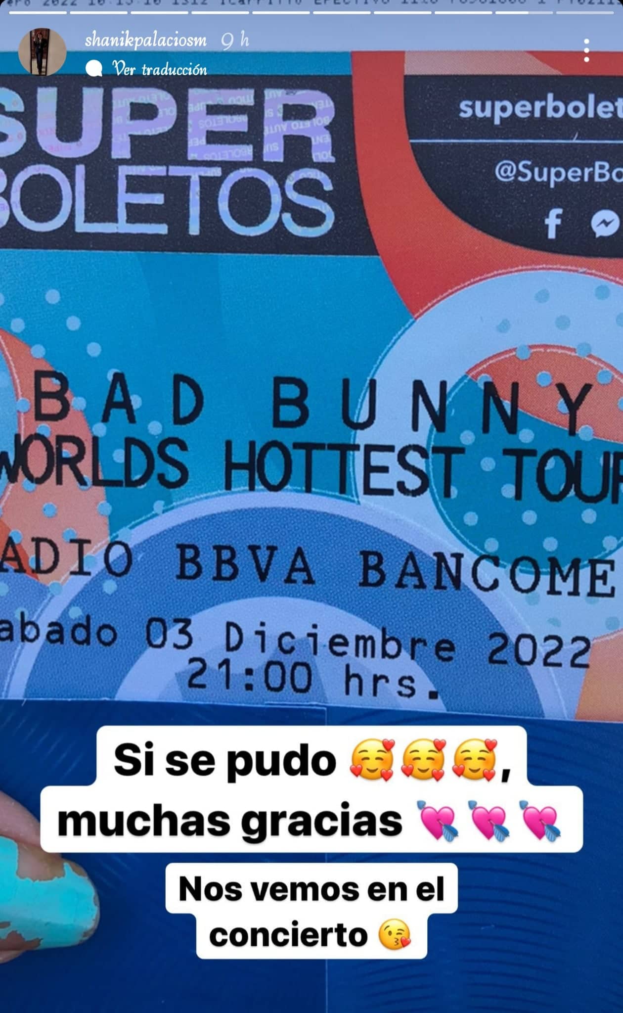 Boletos de Bad Bunny de jóvenes de Monterrey