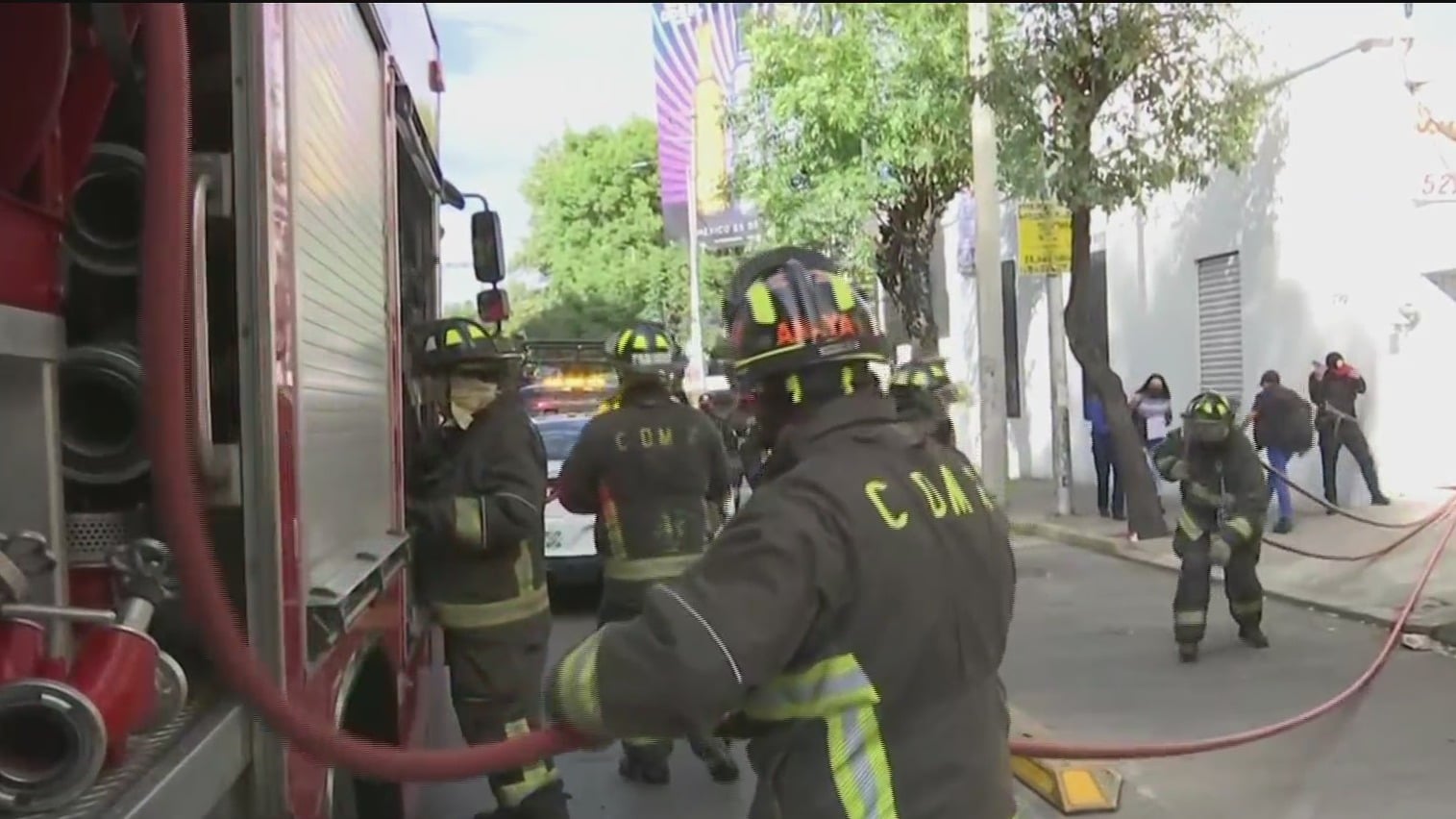 bomberos controlan conato de incendio en la alcaldia benito juarez