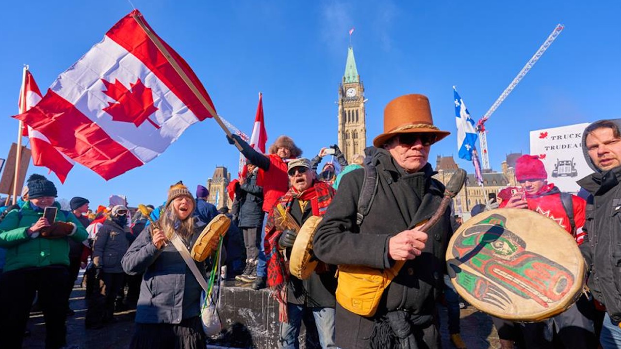 Ottawa declara ‘estado de emergencia’ tras protesta contra medidas sanitarias de Canadá