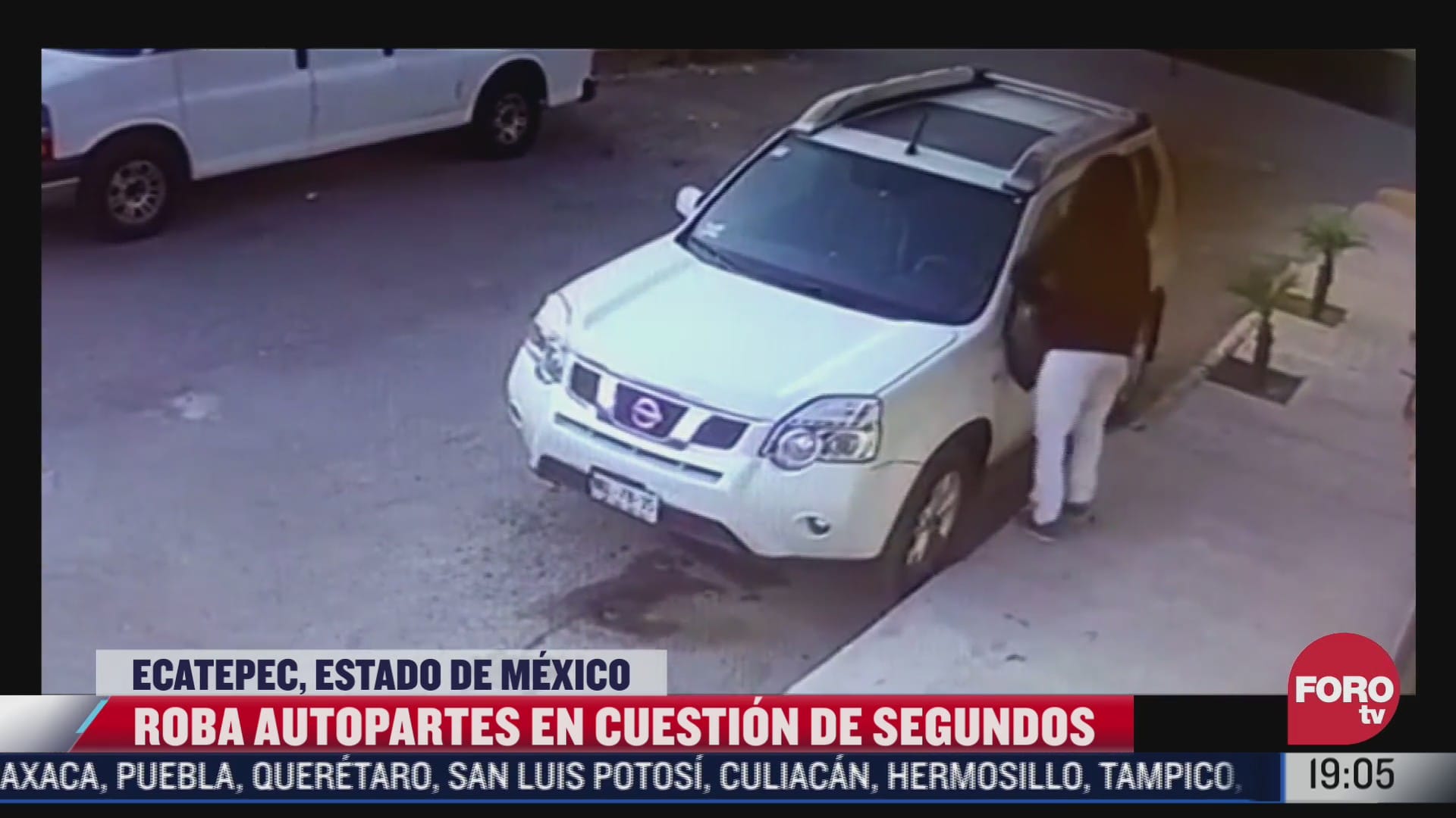 captan en video el robo de autopartes en ecatepec edomex