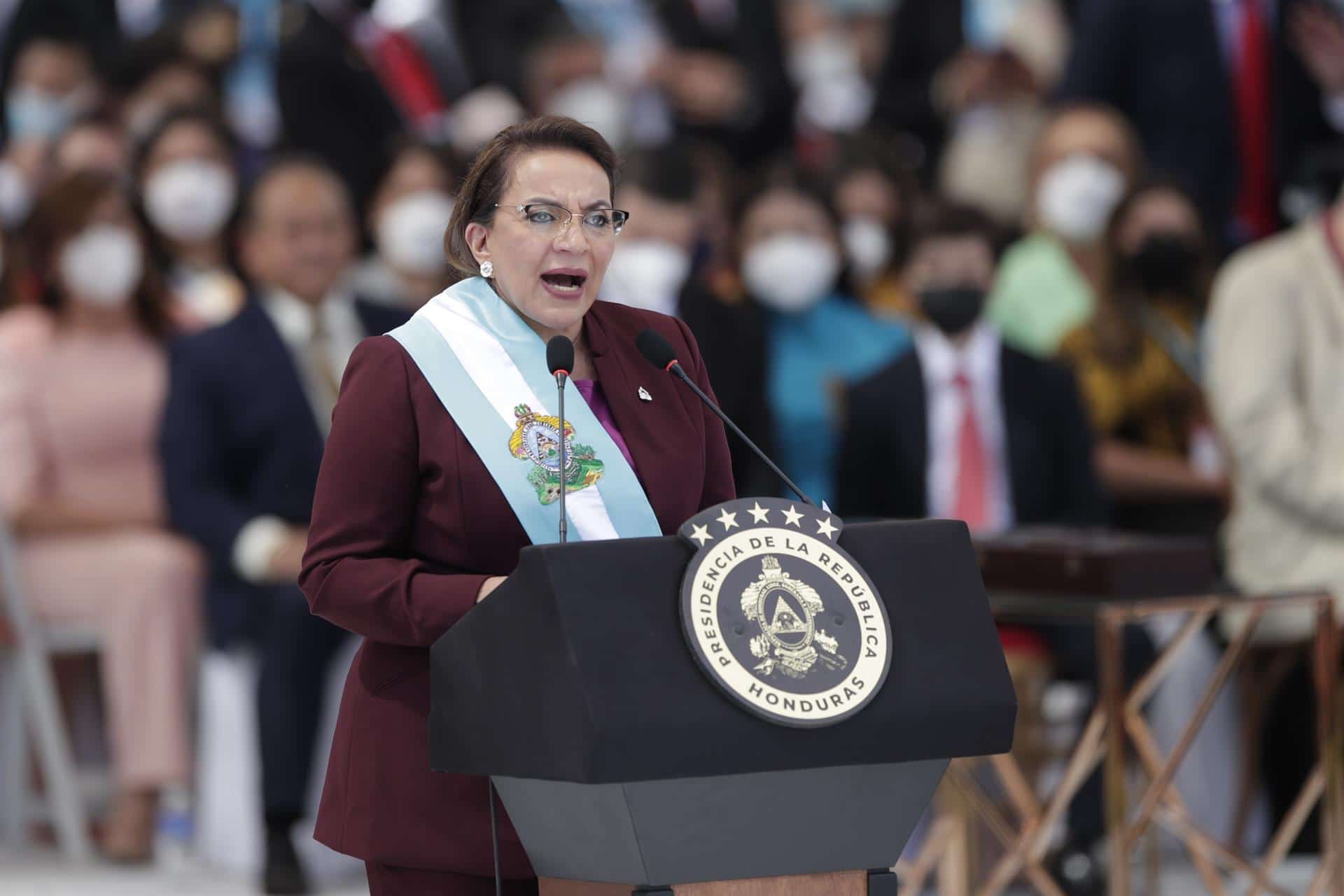 Presidenta de Honduras, Xiomara Castro (EFE)