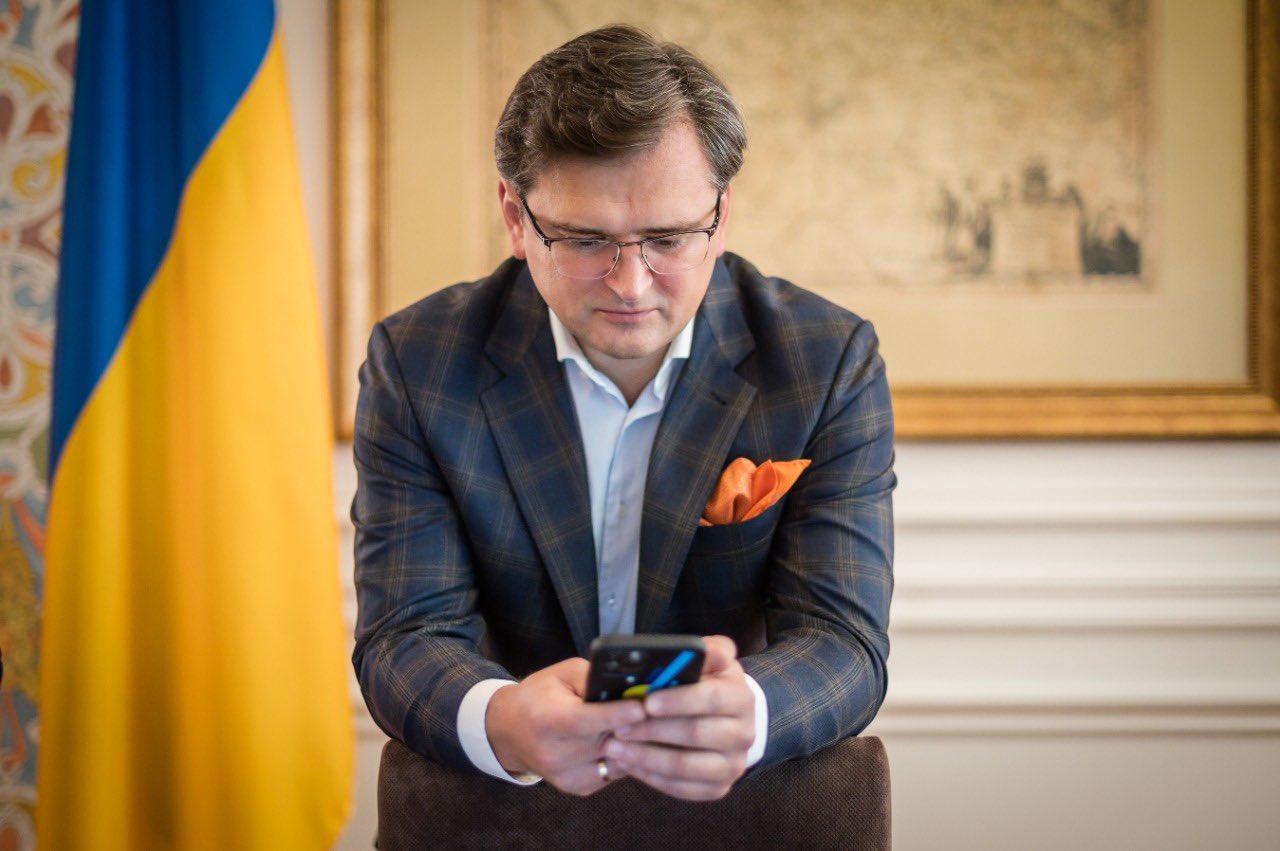 Dmitro Kuleba, de Asuntos Exteriores de Ucrania