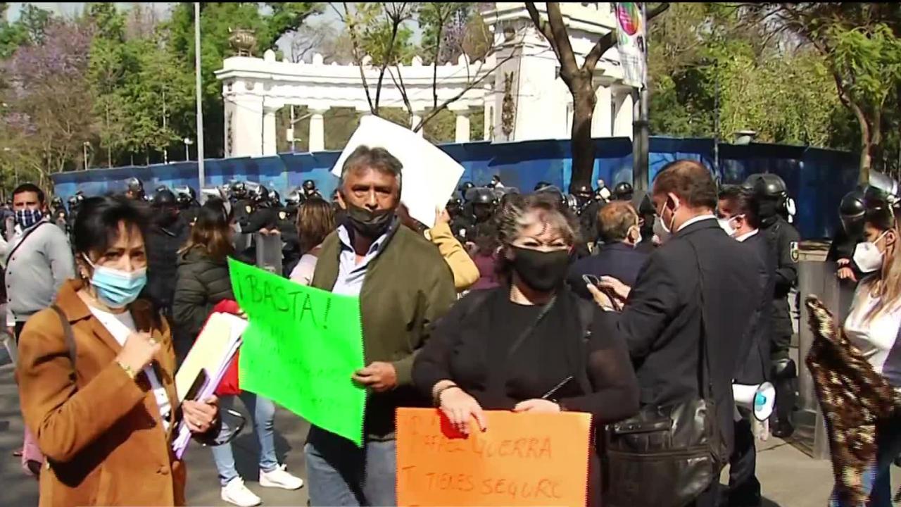 Abogados realizan segundo día de protestas en la CDMX
