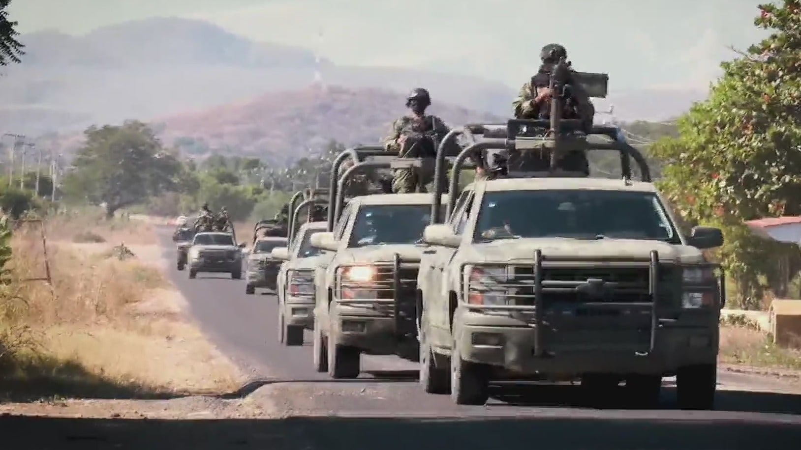 ejercito guardia nacional y policia de michoacan avanzan en la recuperacion de tierra caliente