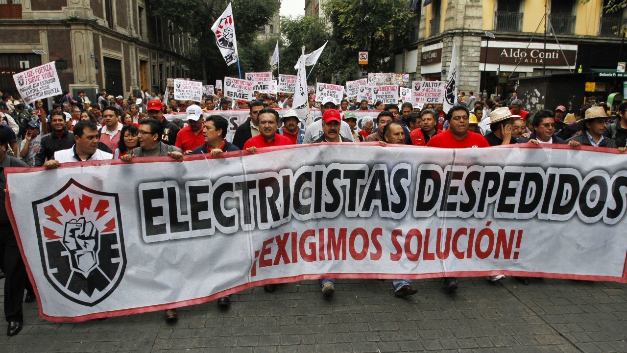 electricistas, sindicato, Luz y Fuerza, pensión