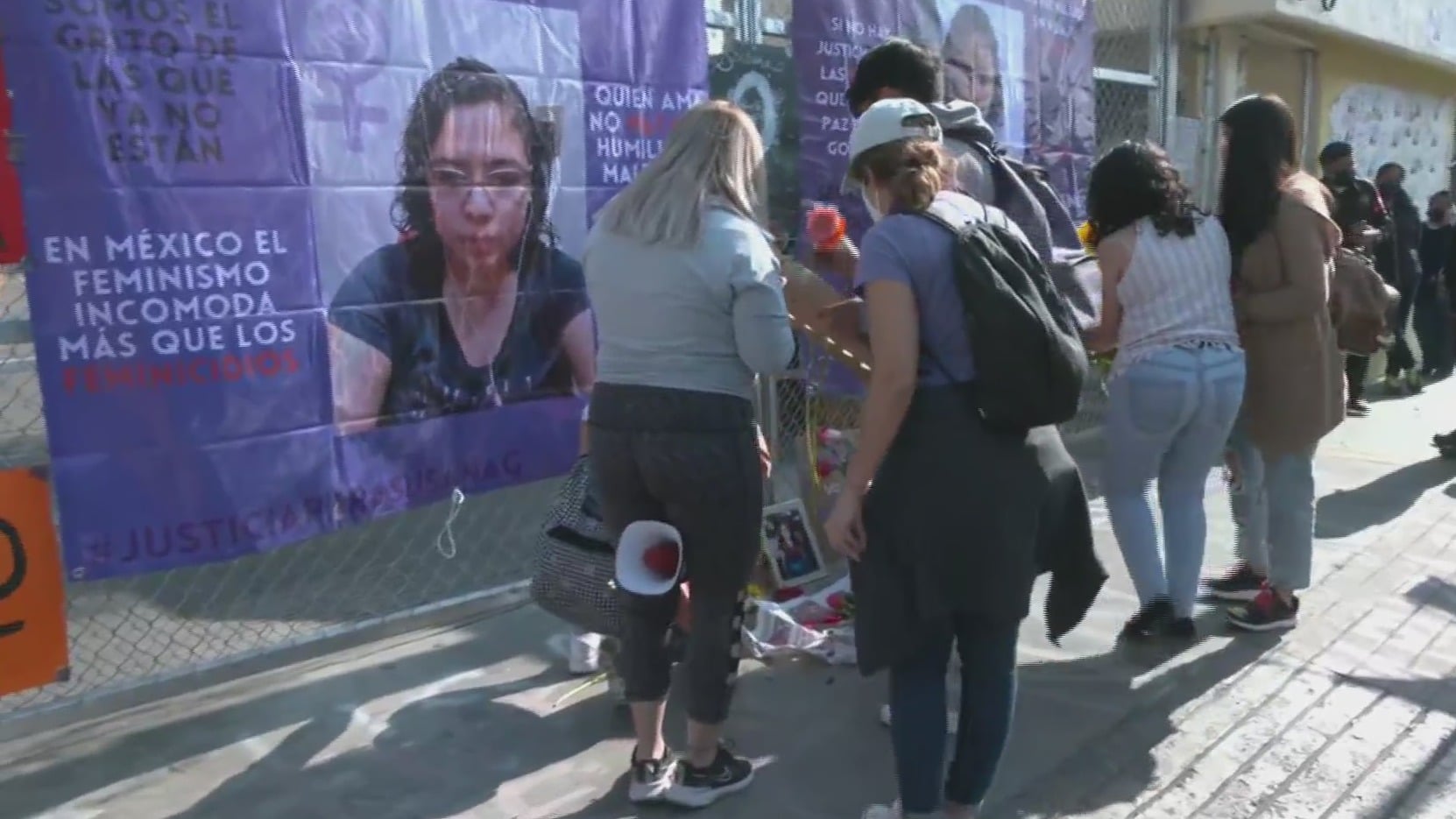 feministas protestan en el reclusorio oriente por feminicidio de susana garrido
