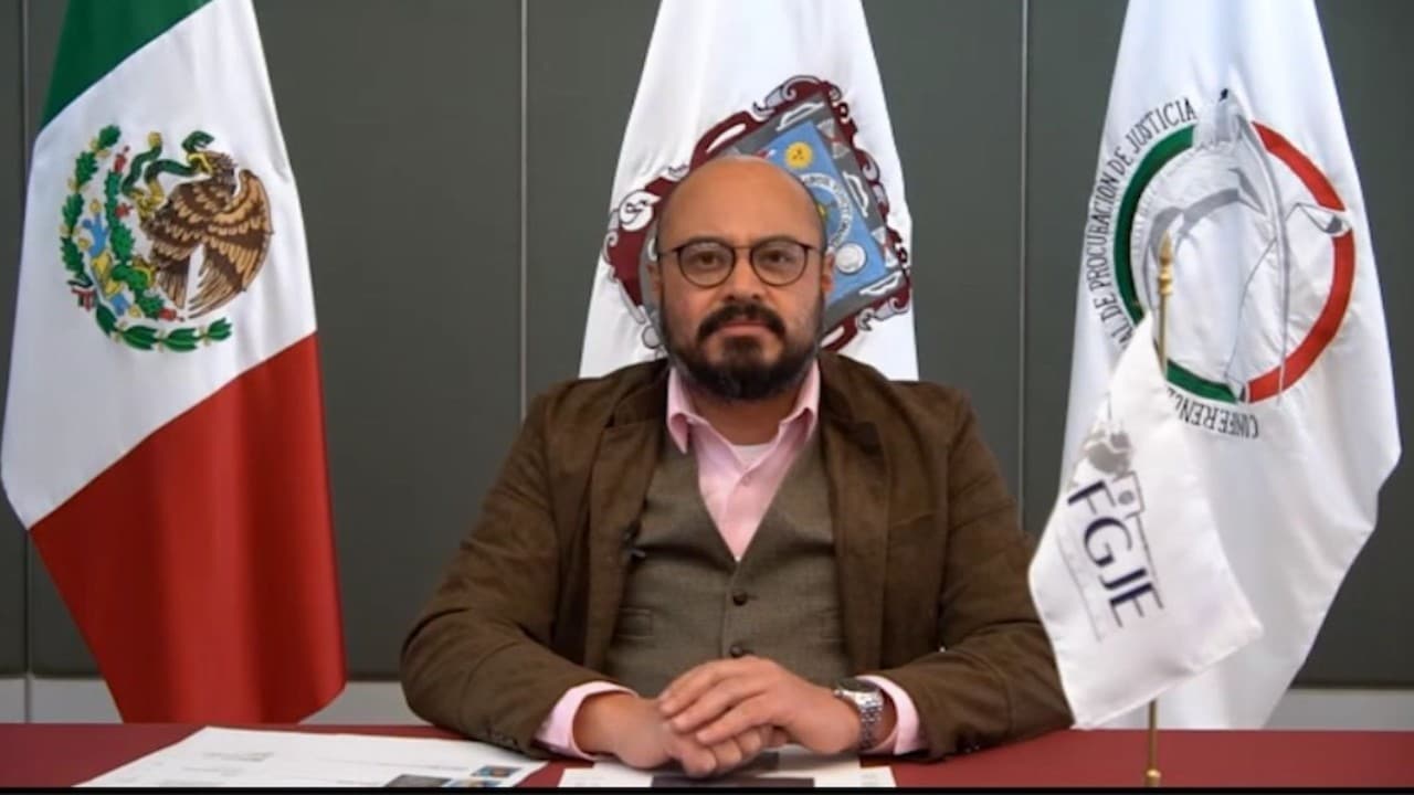 El fiscal general de Zacatecas, Francisco José Murillo Ruiseco (Twitter: @FiscaliaZac)