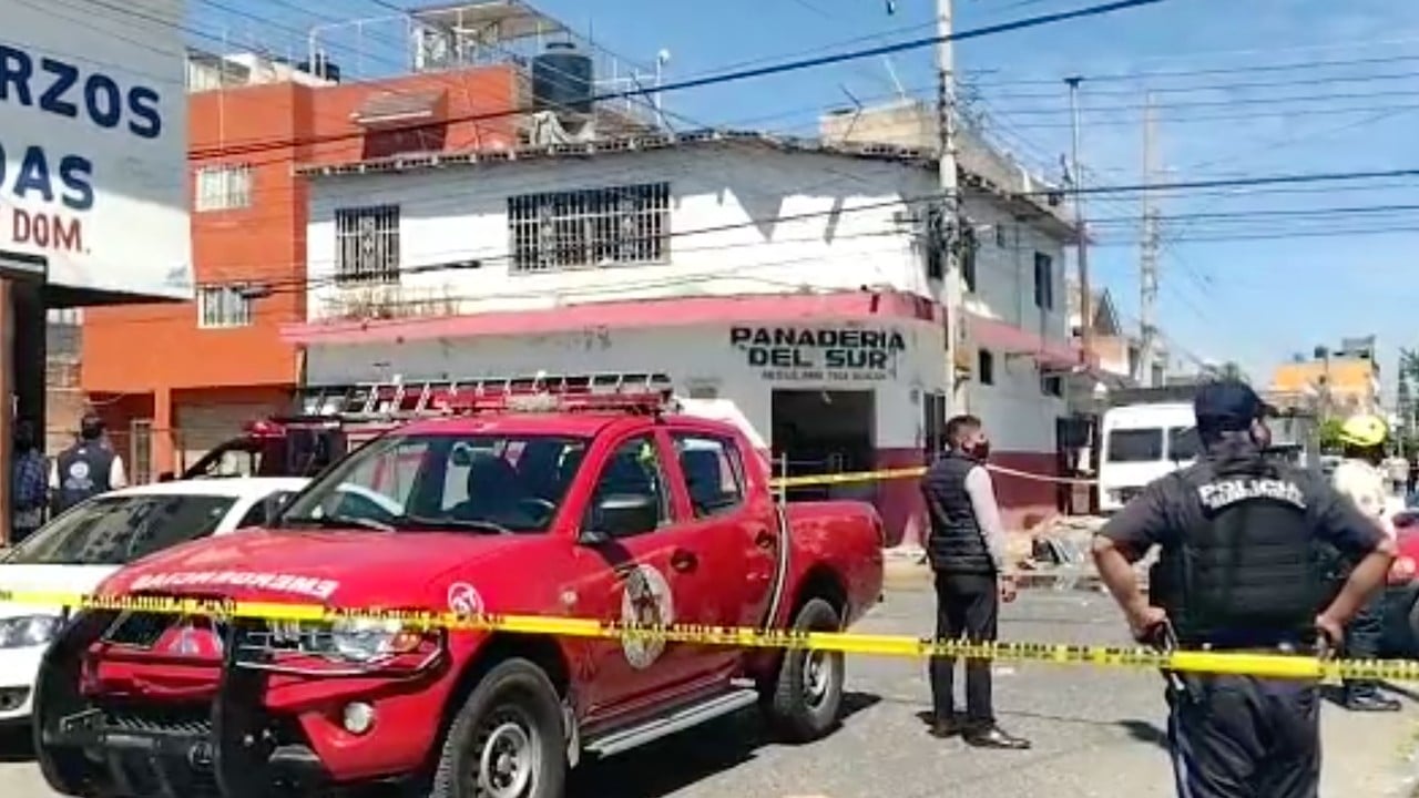 Explosión en panadería de Guanajuato (Twitter: @ActuarNoticias)
