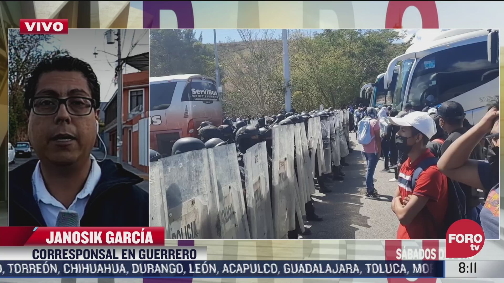 guardia nacional mantiene operativos en autopista del sol tras enfrentamiento con normalistas