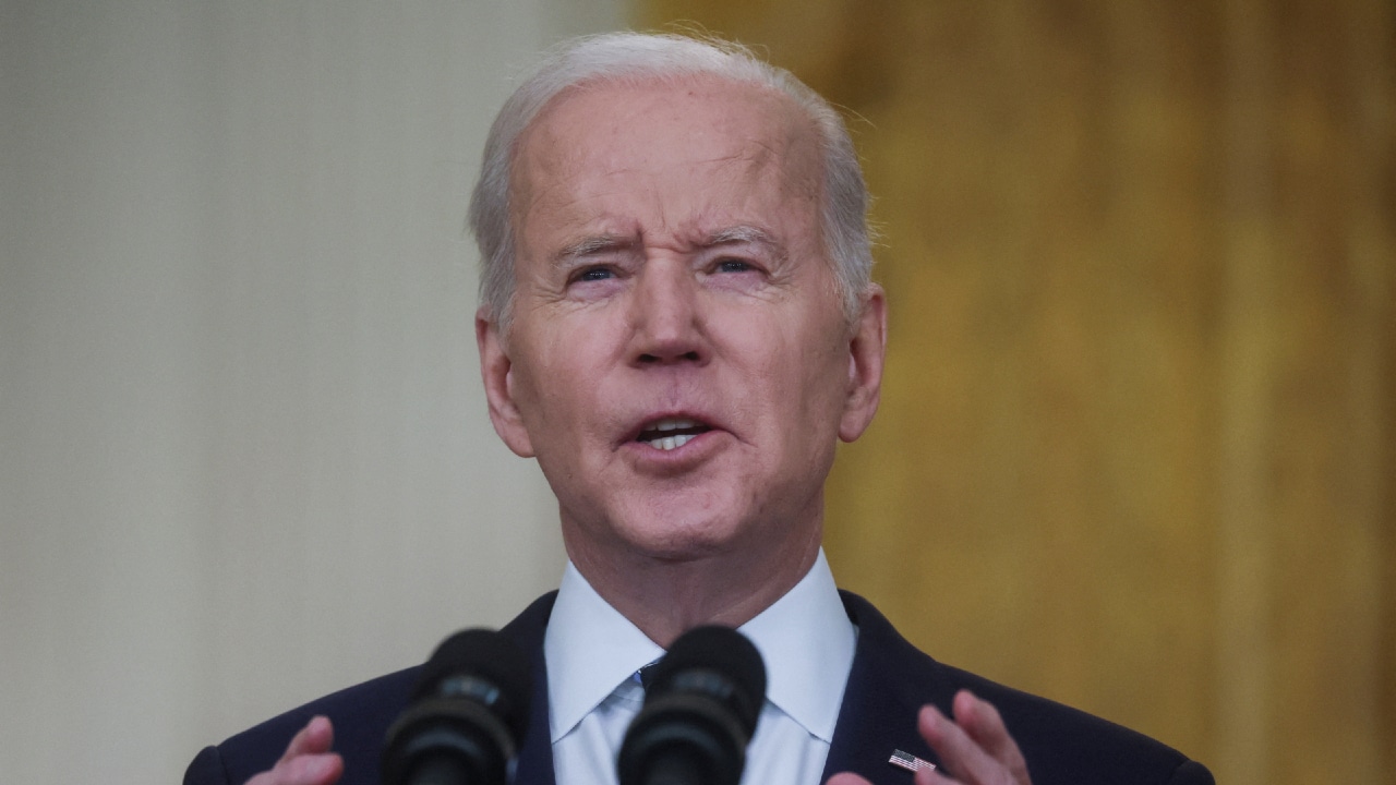 Joe Biden ofrece mensaje sobre Ucrania