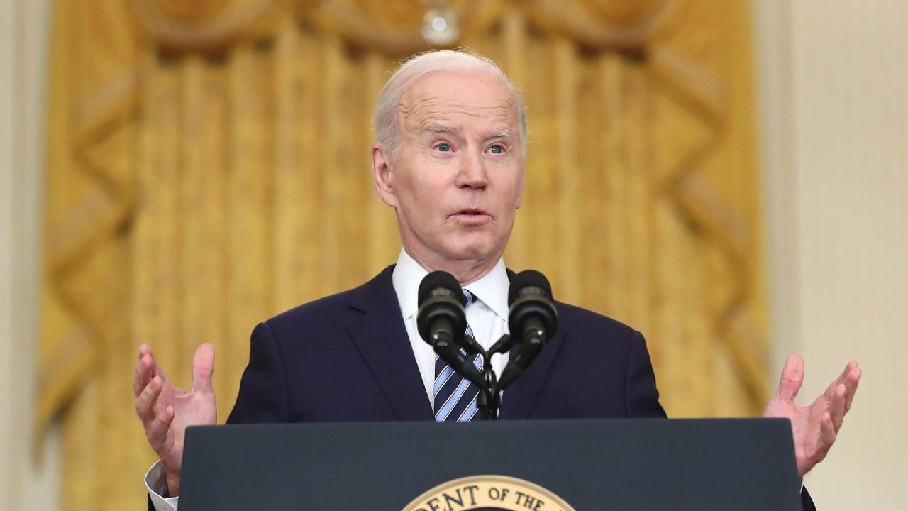 Joe Biden ofrece mensaje sobre sanciones a Rusia