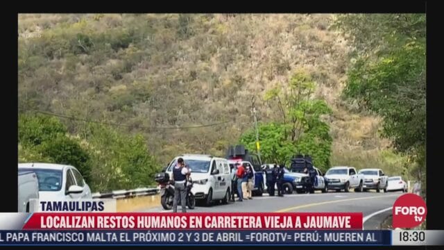 localizan restos humanos en carretera de tamaulipas