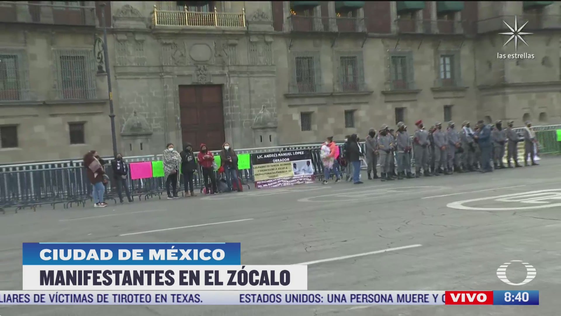 manifestantes protestan en inmediaciones del zocalo cdmx