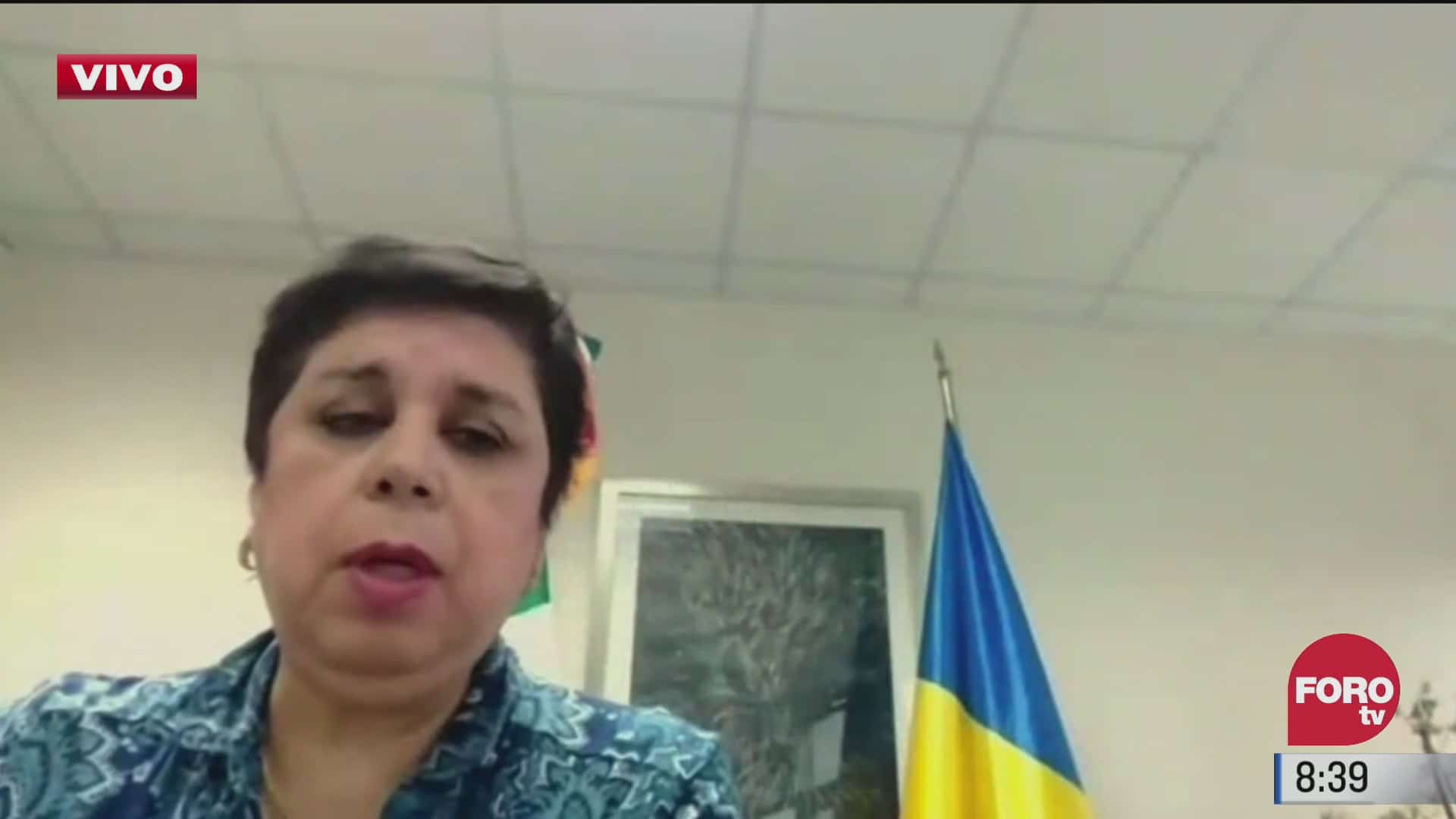 mexicanos en ucrania estan bien dice embajadora olga garcia guillen