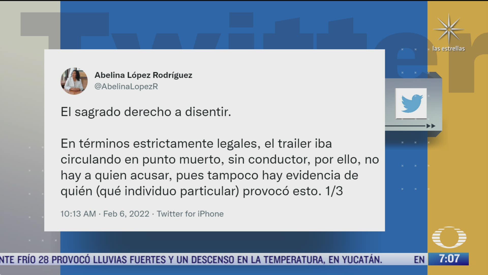 no hay a quien acusar el trailer iba sin conductor dice presidenta municipal de acapulco