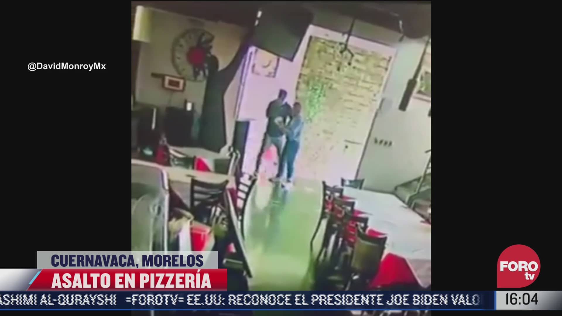 pide pizza y luego asalta al trabajador