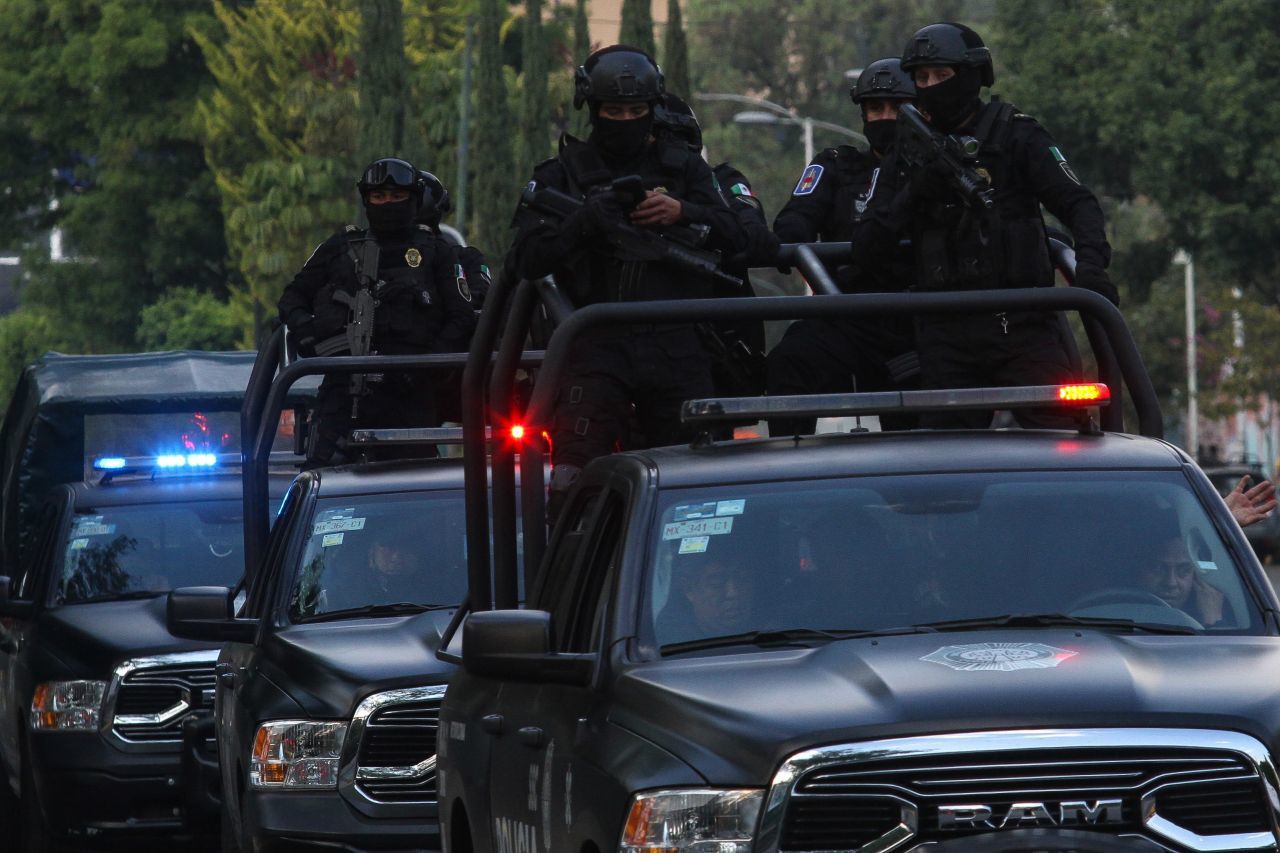 Detenidos durante operativo de la policía capitalina en la alcaldía Cuauhtémoc (Cuartoscuro)