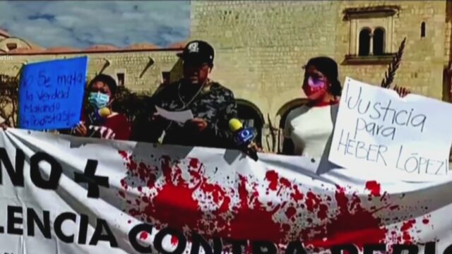 protestan por asesinato de periodista en oaxaca