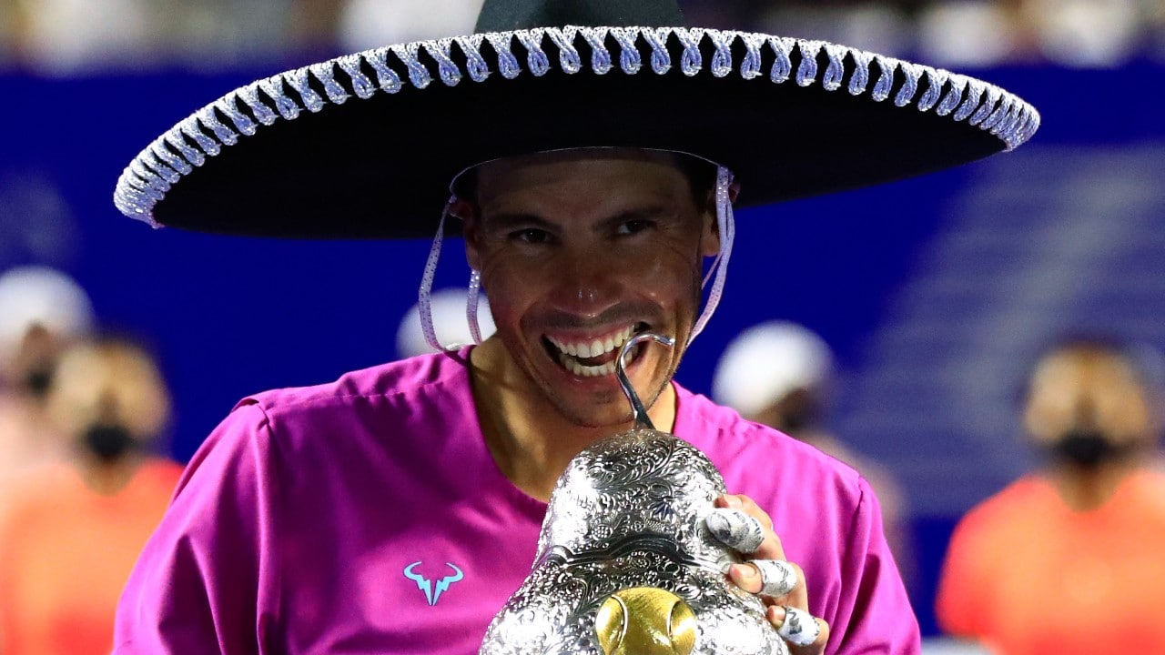 Rafael Nadal gana Abierto Mexicano de Tenis por cuarta ocasión