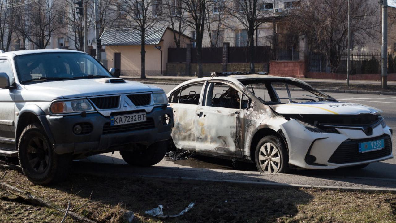 se escuchan explosiones y alertas antiaereas en kiev tras intento de negociaciones entre ucrania y rusia