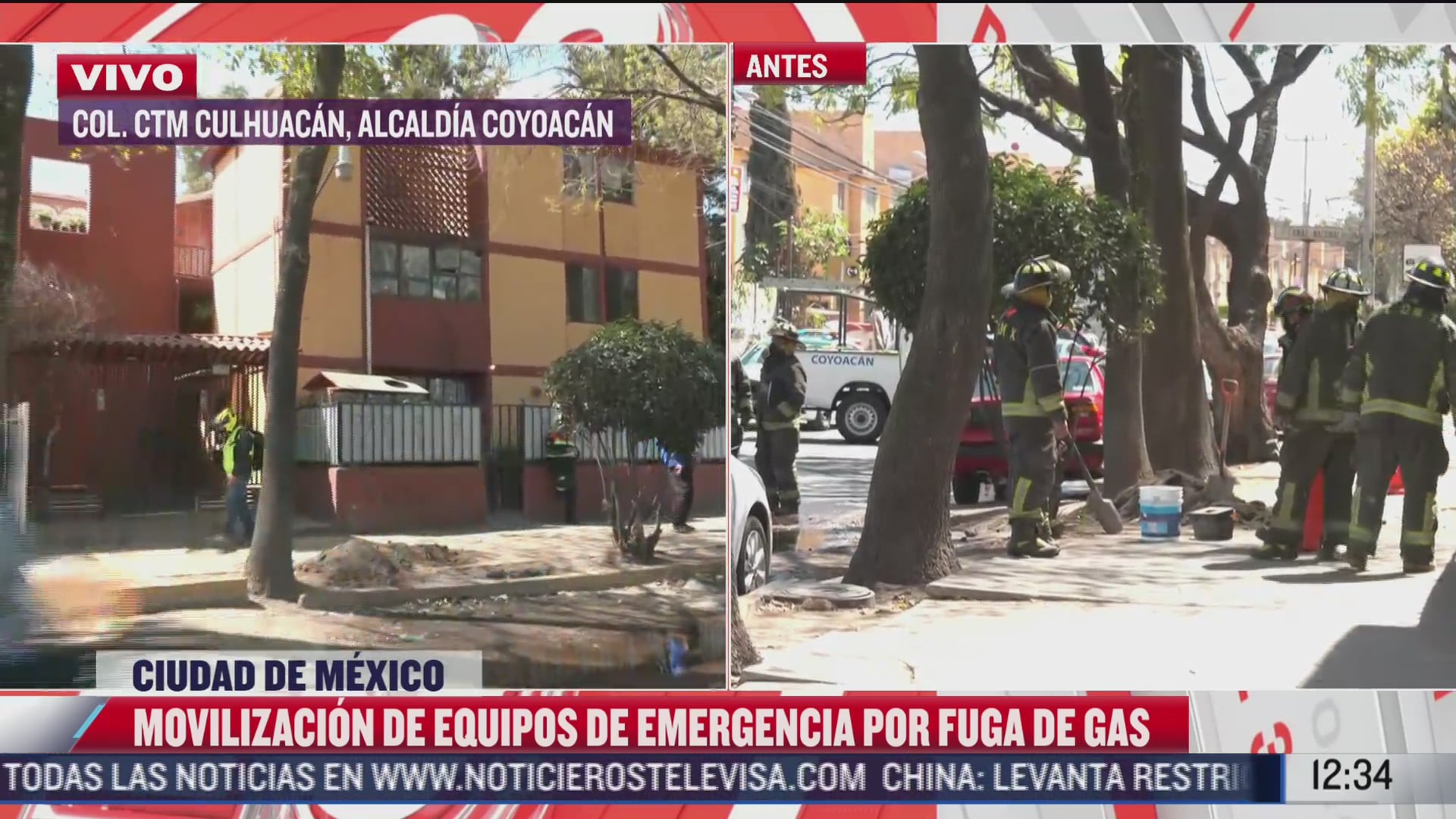se registra movilizacion por fuga de gas en la unidad ctm culhuacan