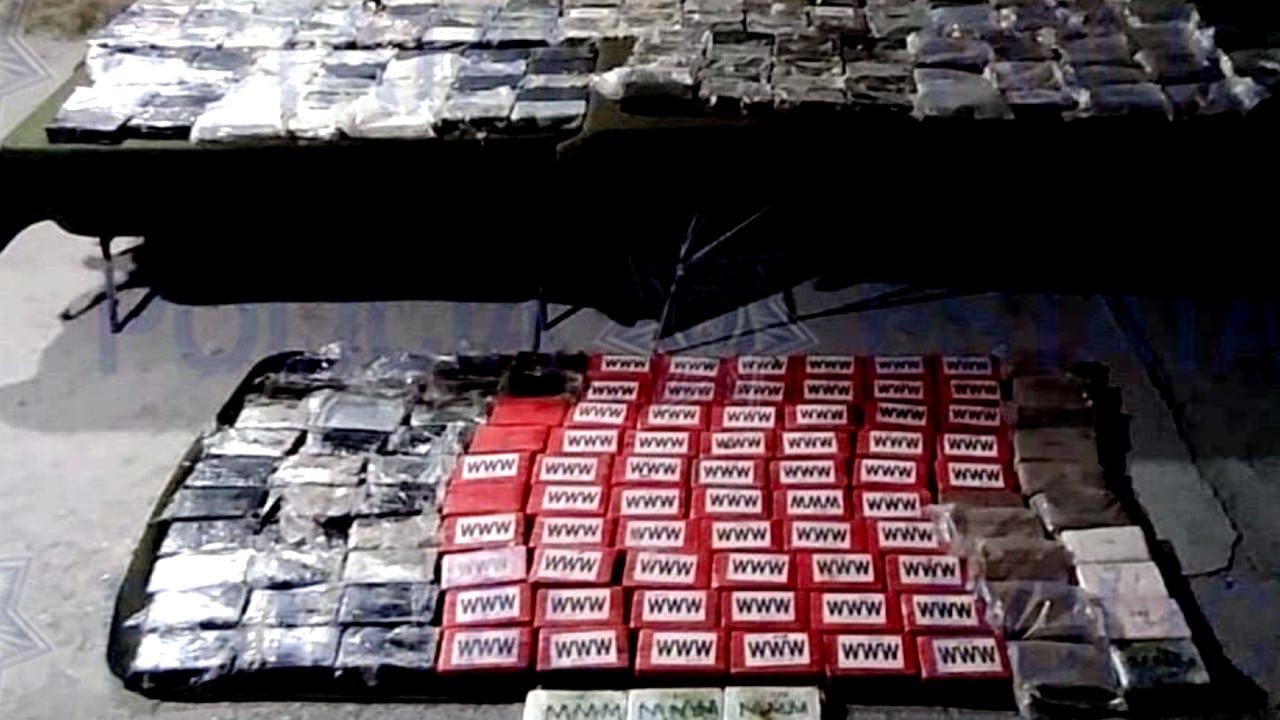 Ejército asegura 300 kilos de cocaína valuada en 150 mdp en San Luis Potosí