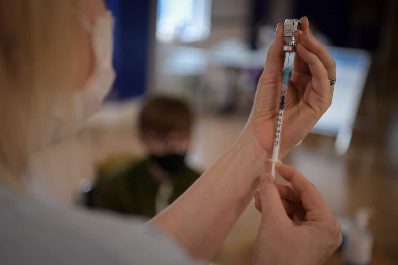 Vacunación contra covid en Reino Unido (Getty Images)