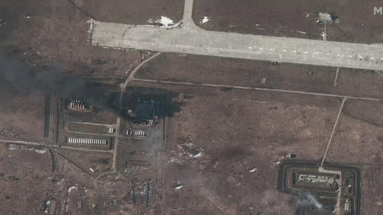 video asi se ven desde satelite los danos que rusia ha causado a ucrania