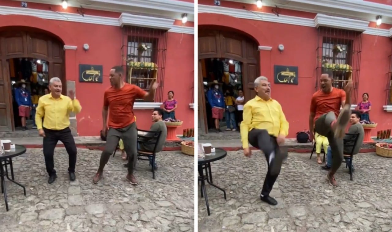 Will Smith baila junto a Lobo Vásquez en Guatemala: Video