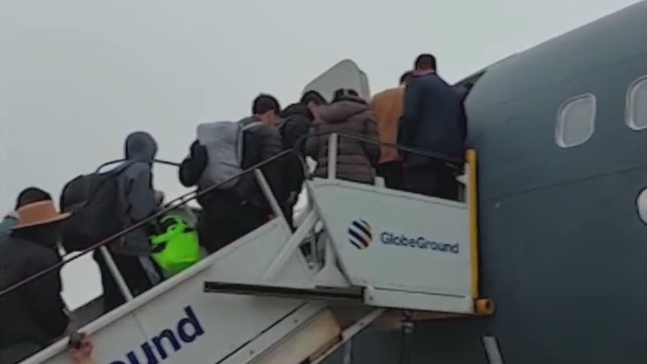 avion de la fuerza aerea mexicana llega a rumania