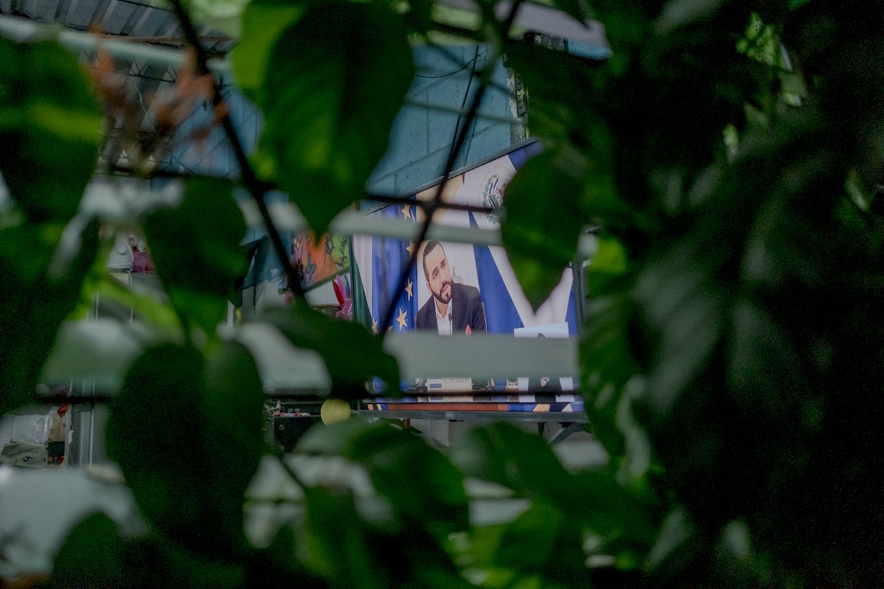 Imagen del presidente de El Salvador, Nayib Bukele (Getty Images)