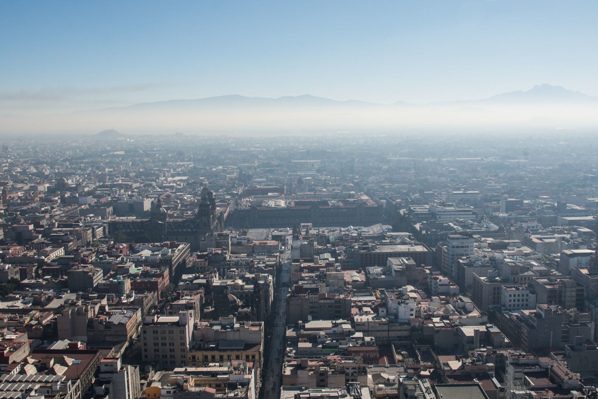 Se registra mala calidad del aire en la Ciudad de México