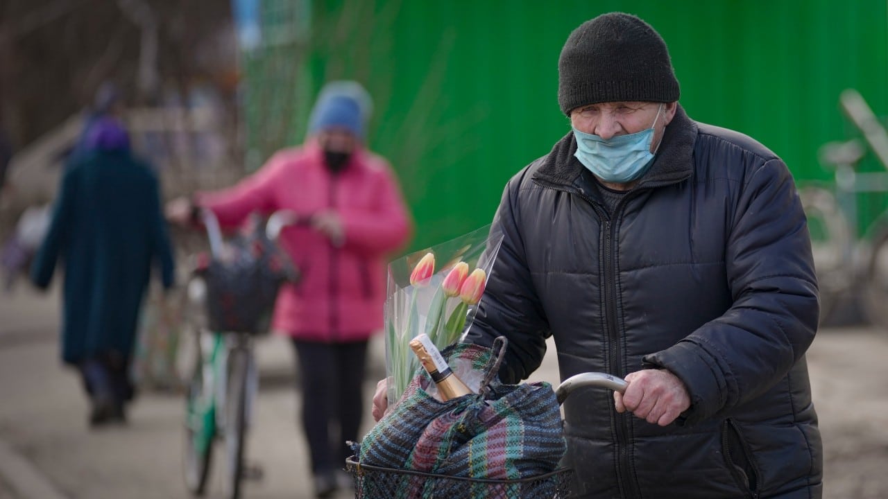 Civiles en Ucrania