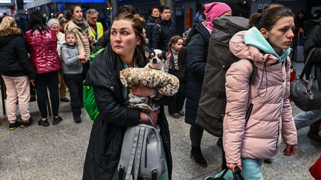 cual es el perfil de los nuevos refugiados ucranianos que se dirigen desesperados a polonia