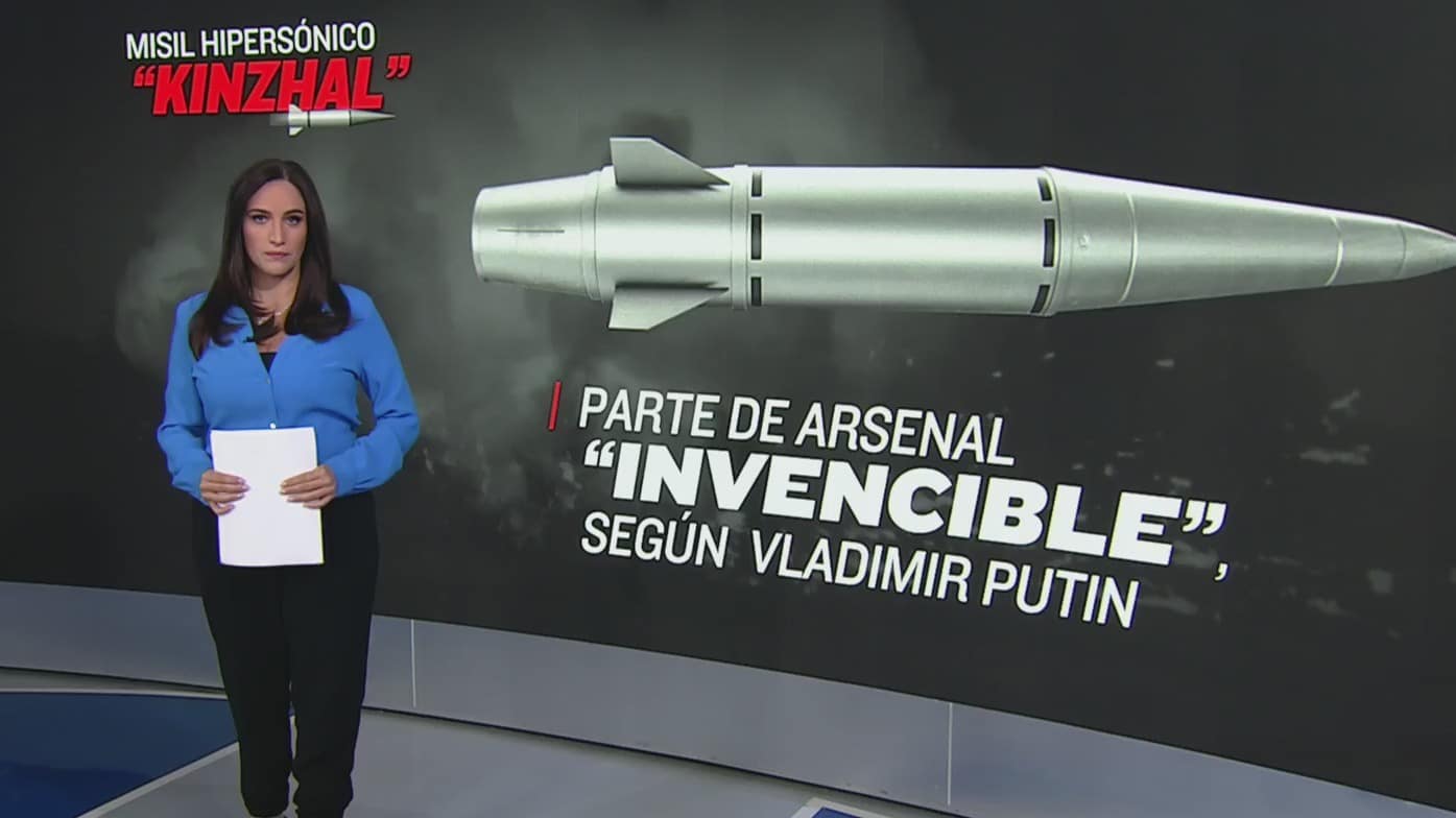 cuales son las caracteristicas del misil hipersonico kinzhal utilizado por rusia en ucrania