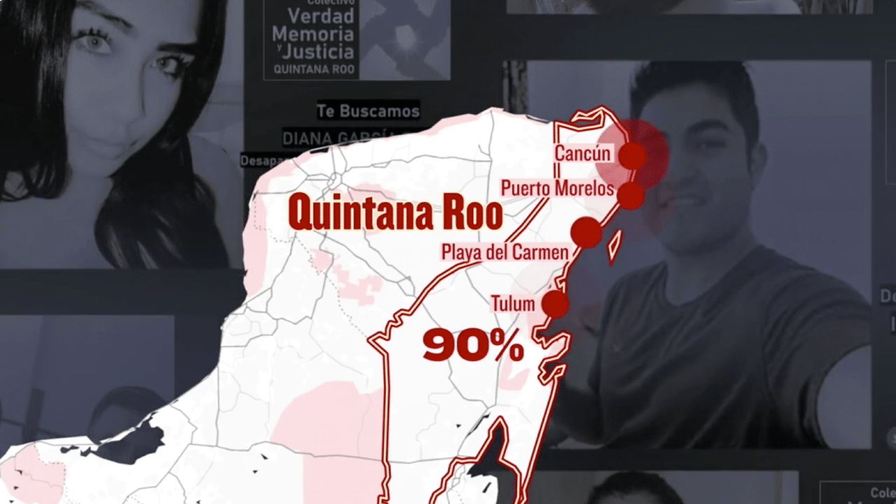 Quintana Roo registra más de 2 mil desapariciones; colectivo de mujeres se une para buscar a sus seres queridos